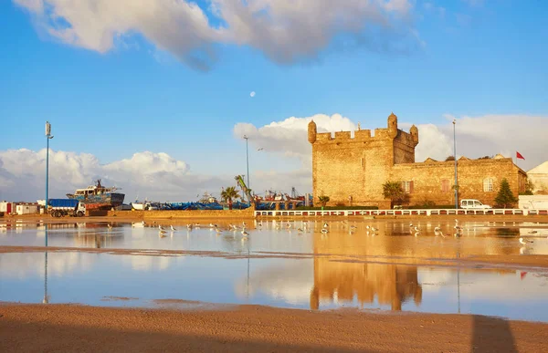 Średniowieczna twierdza Castelo Real w Mogador. Essaouira Przewodniczący — Zdjęcie stockowe