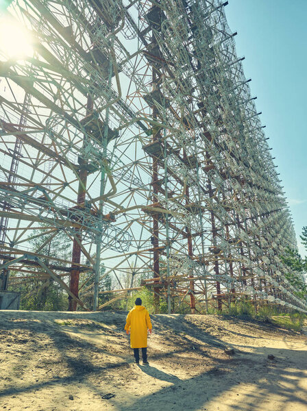 Большое антенное поле. Советская РЛС "Дуга" на Чернобыльской АЭС. ПРО противоракетной обороны. Антенное поле, загоризонтальный радар
.