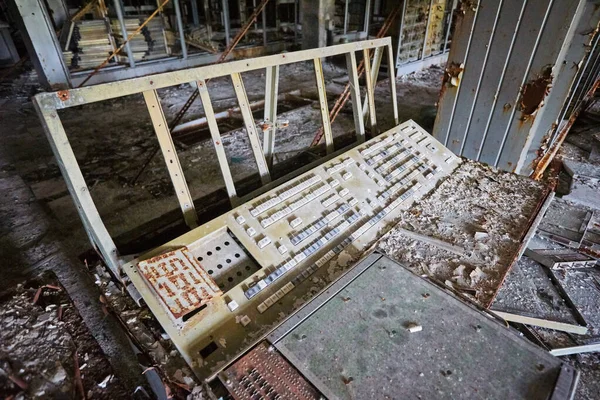 De top geheime militaire basis verborgen in Tsjernobyl — Stockfoto