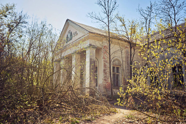 Abandoned house of culture near Chernobyl