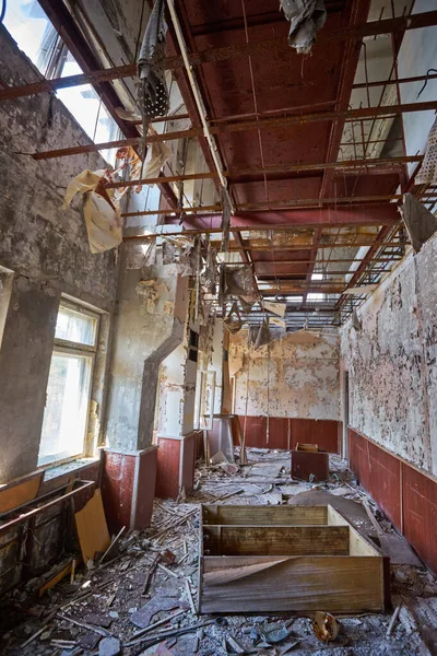 The Top Secret Military Base Hidden in Chernobyl — Stock Photo, Image