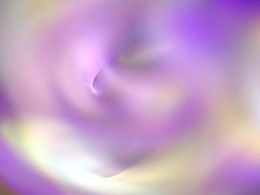 Siyah Renk Üzerine Bir Dijital Fraktal Resmi