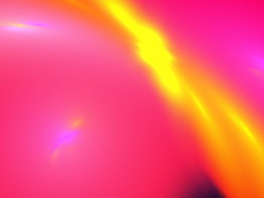 Siyah Renk Üzerine Bir Dijital Fraktal Resmi