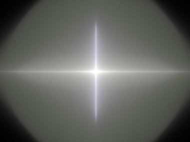 Siyah Renk Üzerine Bir Dijital Fraktal Resmi