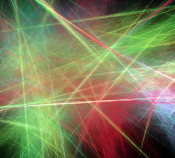 Siyah Renk Üzerine Bir Dijital Fraktal Resmi