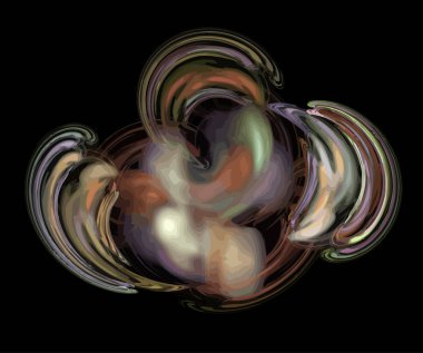 Dijital illüstrasyon vektör çizim