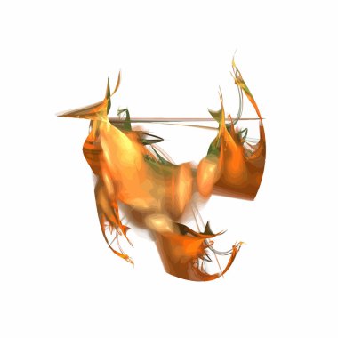 Dijital illüstrasyon vektör çizim