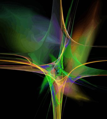 Dijital illüstrasyon vektör çizim