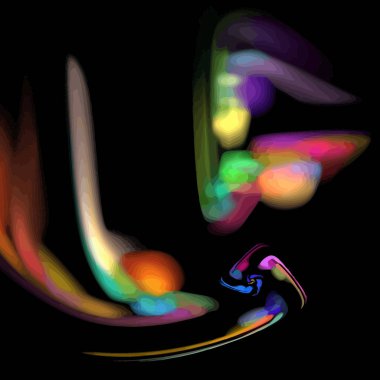 Dijital illüstrasyon vektör çizim