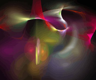 Dijital illüstrasyon vektör çizim