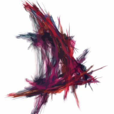 Dijital illüstrasyon vektör çizim