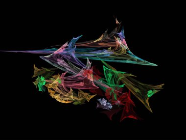 Dijital illüstrasyon vektör çizim