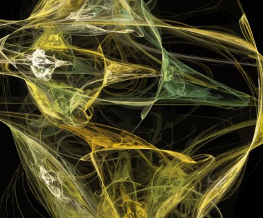 Dijital illüstrasyon vektör çizim