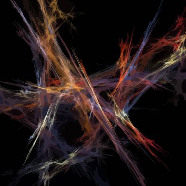 Dijital illüstrasyon vektör çizim