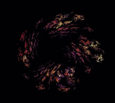 Dijital illüstrasyon vektör çizim