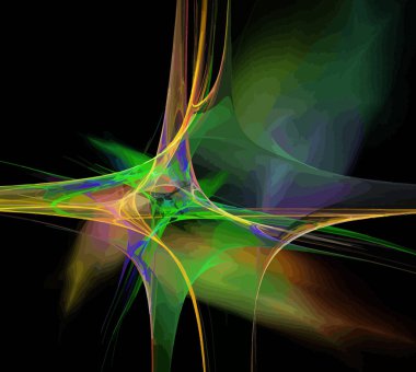 Dijital illüstrasyon vektör çizim