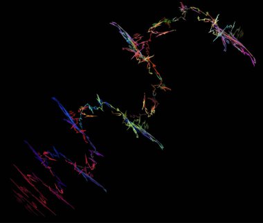 Dijital illüstrasyon vektör çizim