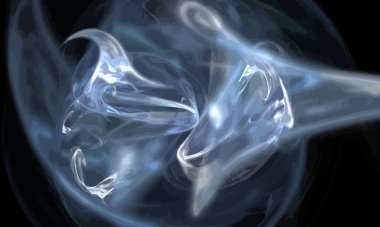 Dijital illüstrasyon vektör çizim