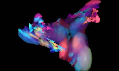 Dijital illüstrasyon vektör çizim