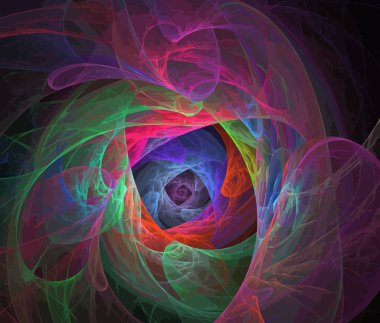 Dijital illüstrasyon vektör çizim