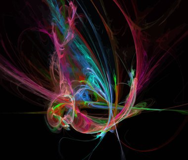 Dijital illüstrasyon vektör çizim