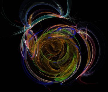 Dijital illüstrasyon vektör çizim