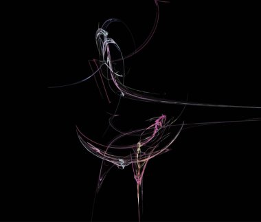 Dijital illüstrasyon vektör çizim