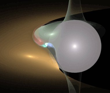 Dijital illüstrasyon vektör çizim