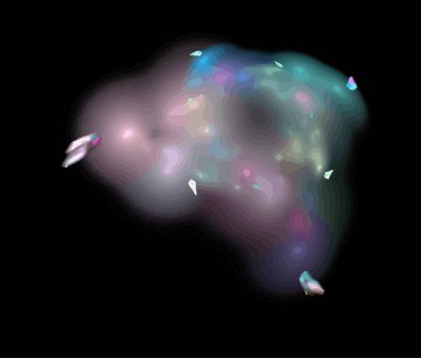 Dijital illüstrasyon vektör çizim