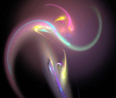 Dijital illüstrasyon vektör çizim