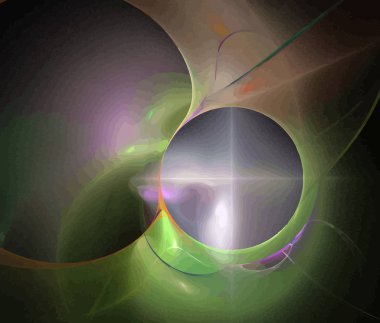 Dijital illüstrasyon vektör çizim