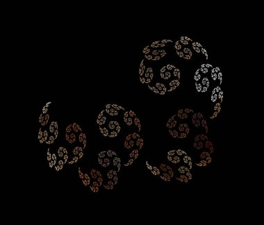 Dijital illüstrasyon vektör çizim