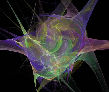 Dijital illüstrasyon vektör çizim