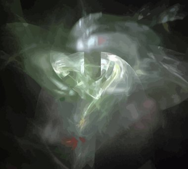 Dijital illüstrasyon vektör çizim