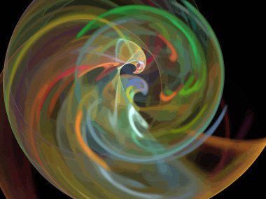 Dijital illüstrasyon vektör çizim