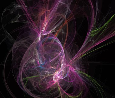 Dijital illüstrasyon vektör çizim