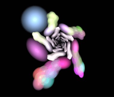 Dijital illüstrasyon vektör çizim