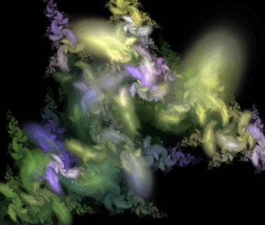 Dijital illüstrasyon vektör çizim