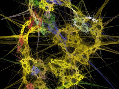 Dijital illüstrasyon vektör çizim