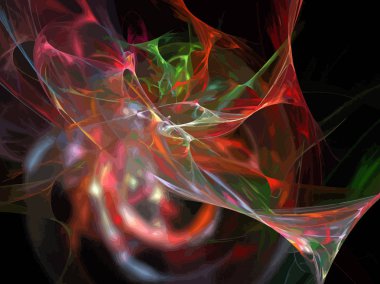 Dijital illüstrasyon vektör çizim