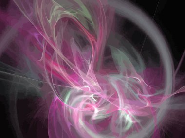 Dijital illüstrasyon vektör çizim