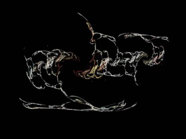 Dijital illüstrasyon vektör çizim