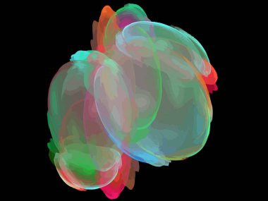 Dijital illüstrasyon vektör çizim