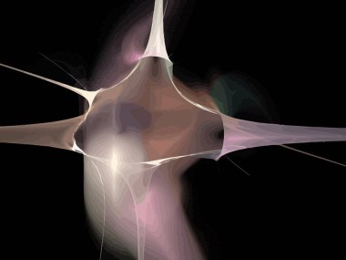 Dijital illüstrasyon vektör çizim