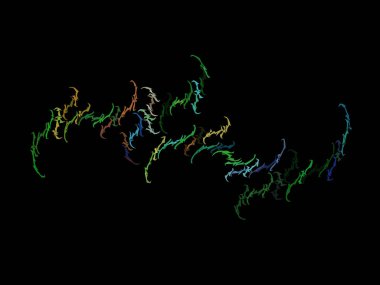 Dijital illüstrasyon vektör çizim