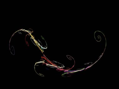 Dijital illüstrasyon vektör çizim