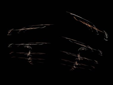 Dijital illüstrasyon vektör çizim