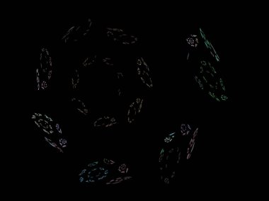 Dijital illüstrasyon vektör çizim