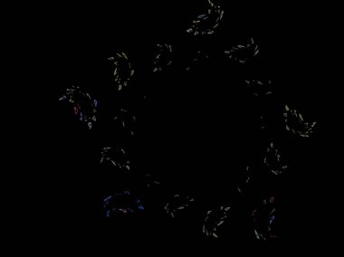 Dijital illüstrasyon vektör çizim