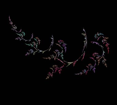 Dijital illüstrasyon vektör çizim